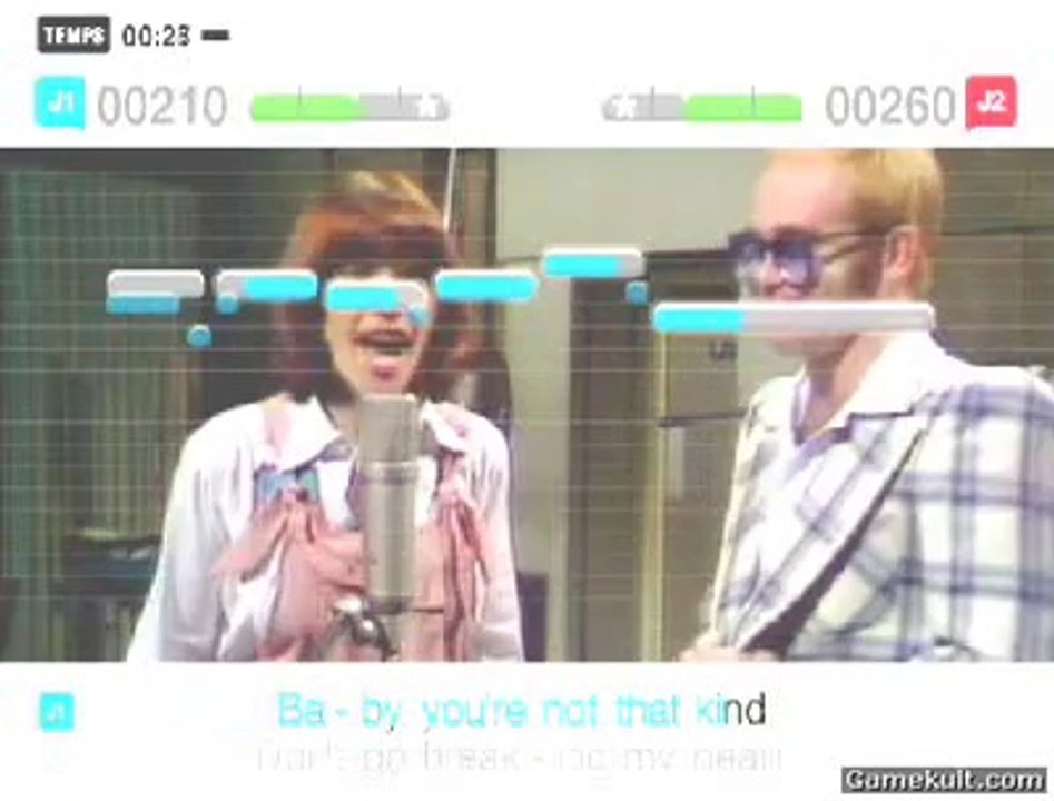 SingStar NRJ Music Tour - Elton John et une meuf