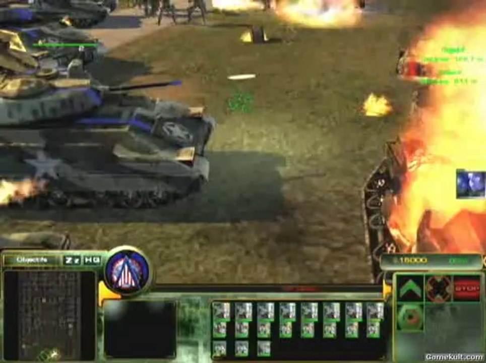 Act of War : Direct Action - Briefing du peloton de chars
