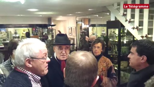 Quimper. Valls poursuit sa tournée bretonne