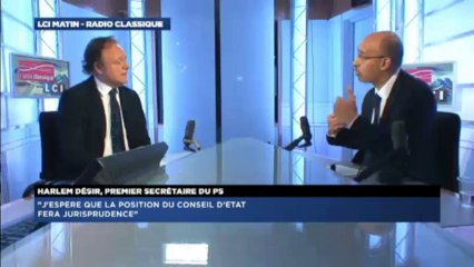 Harlem Désir, invité politique de Guillaume Durand avec LCI