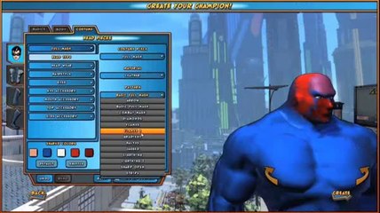 Champions Online - How To Create A Character