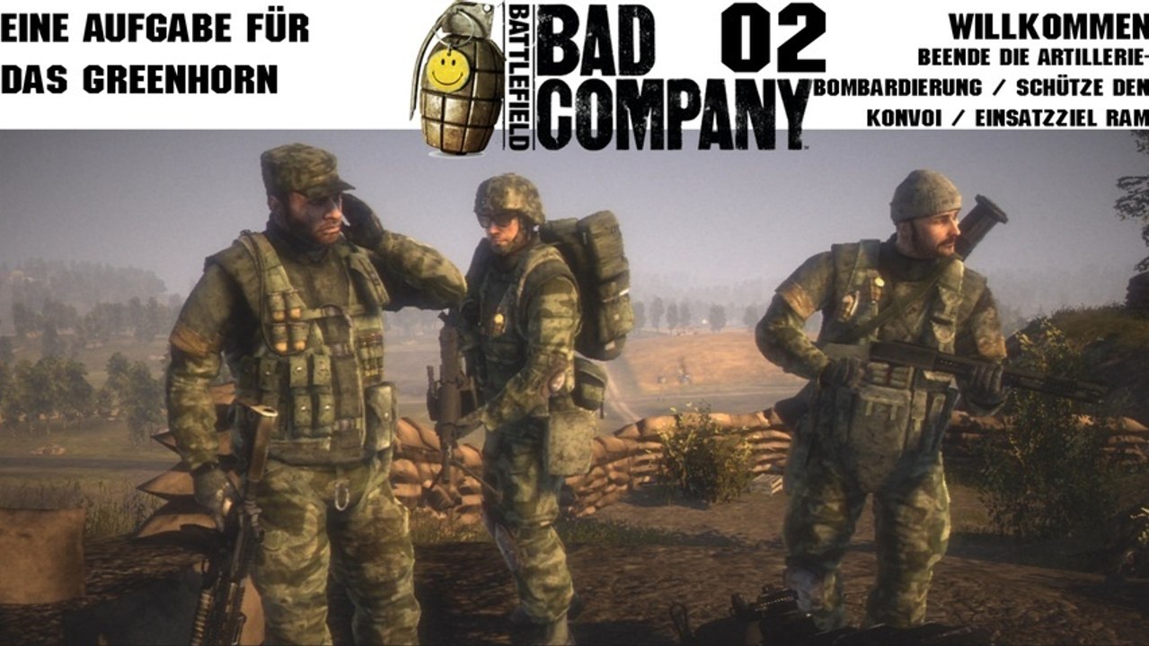 Let's Play Battlefield: Bad Company - #02 - Eine Aufgabe für das Greenhorn