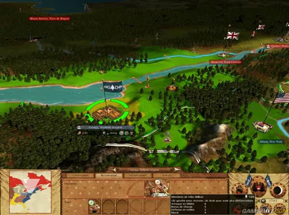 Empire : Total War - The Warpath Campaign - Premiers pas chez les Iroquois