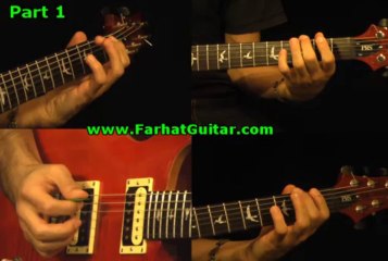 One - Metallica Guitar Lesson 1,1/12 www.FarhatGuitar.com