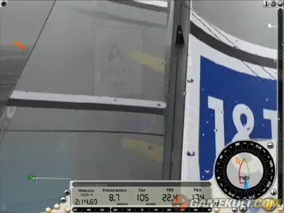 32nd America's Cup : Le jeu - Sous la pluie