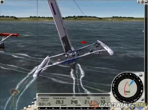 32nd America's Cup : Le jeu - A trente noeuds sur les vagues