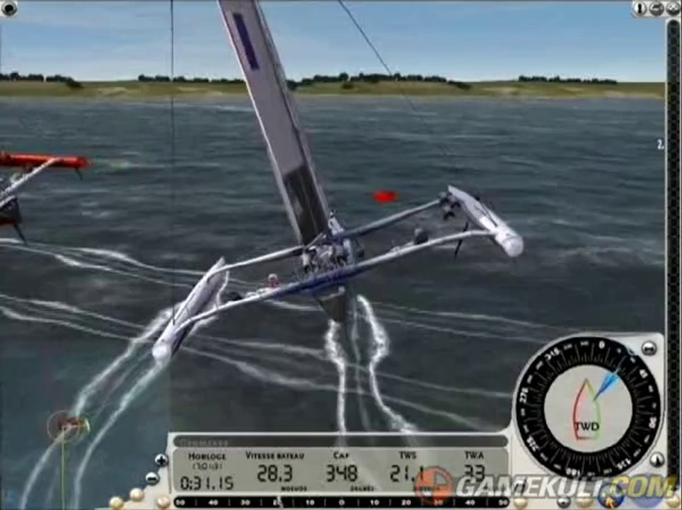 32nd America's Cup : Le jeu - A trente noeuds sur les vagues