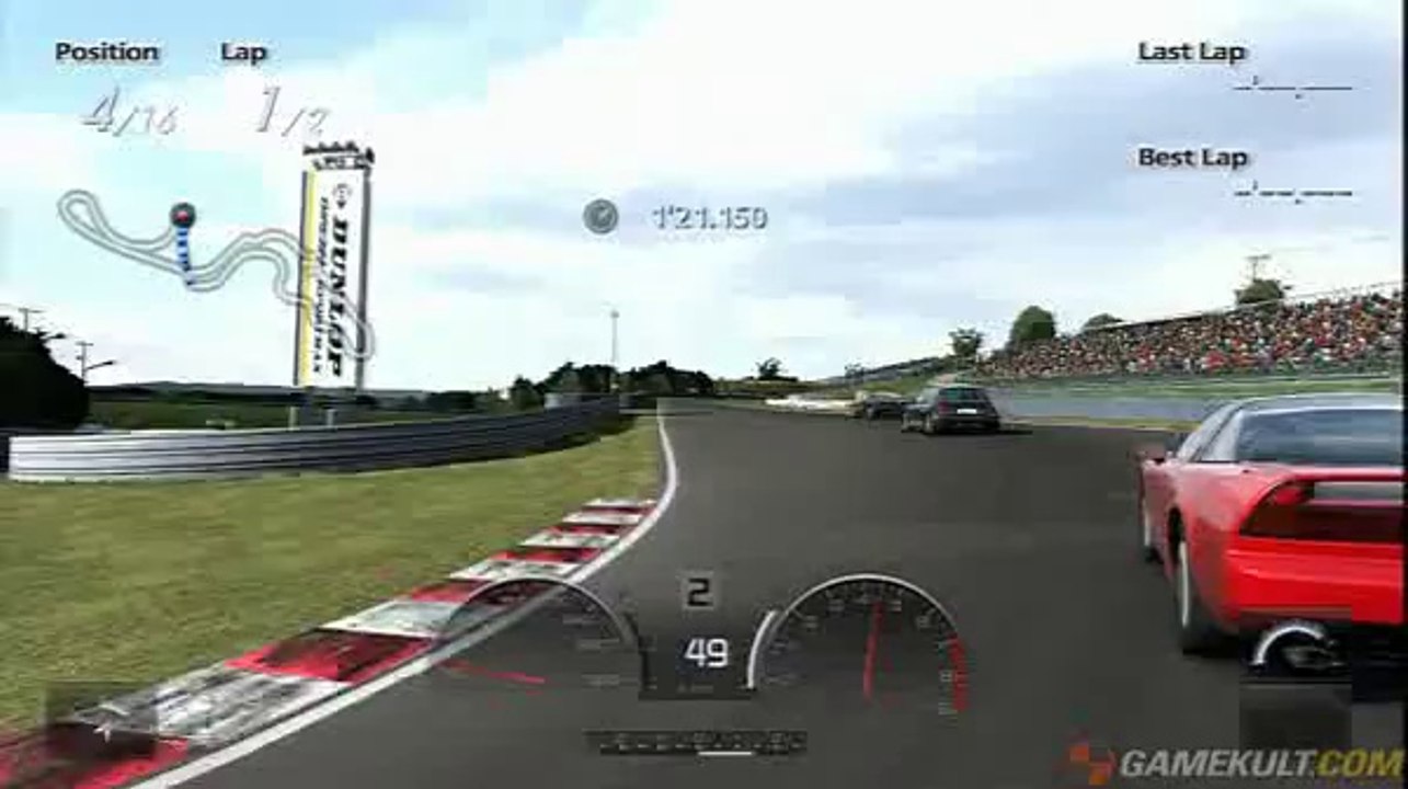 Gran Turismo 5 Prologue - Menu, temps de chargement, et course (Demo)