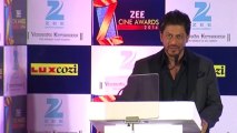 Shahrukh Khan Announces Zee Cine Awards 2014 - Curtain Raiser
