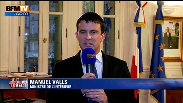 Manuel Valls: Il ne peut pas y avoir d'interdiction générale de Dieudonné - 10/01