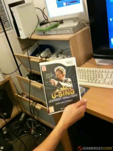 U-Sing Johnny Hallyday : vidéos du jeu sur Nintendo Wii - Gamekult