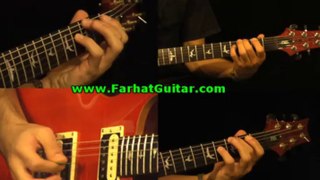 One - Metallica Guitar Lesson 4/12 www.FarhatGuitar.com
