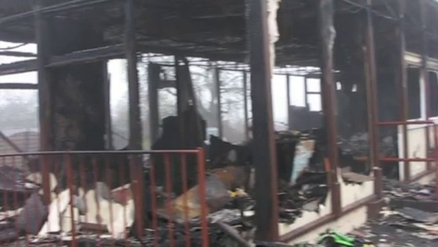Fournival: l'école entièrement détruite par un incendie