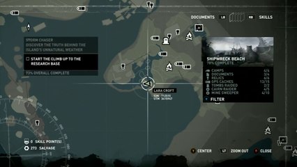 Tomb Raider - Plage - Géocache 13