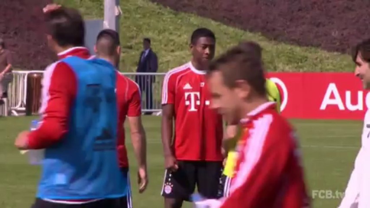 Franck Ribéry zaubert in Socken