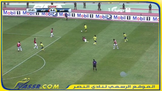 هدف عماد الحوسني على الرائد دوري عبداللطيف جميل