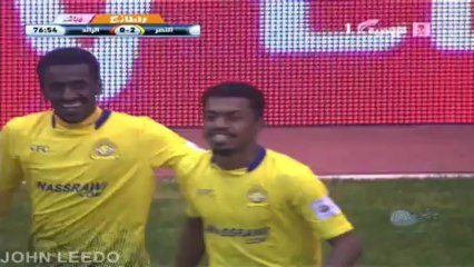 هدف #النصر الثاني على #الرائد #دوري #جميل الجولة 17