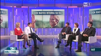 Simone Montedoro e Giorgia Surina a Unomattina per Don Matteo 9