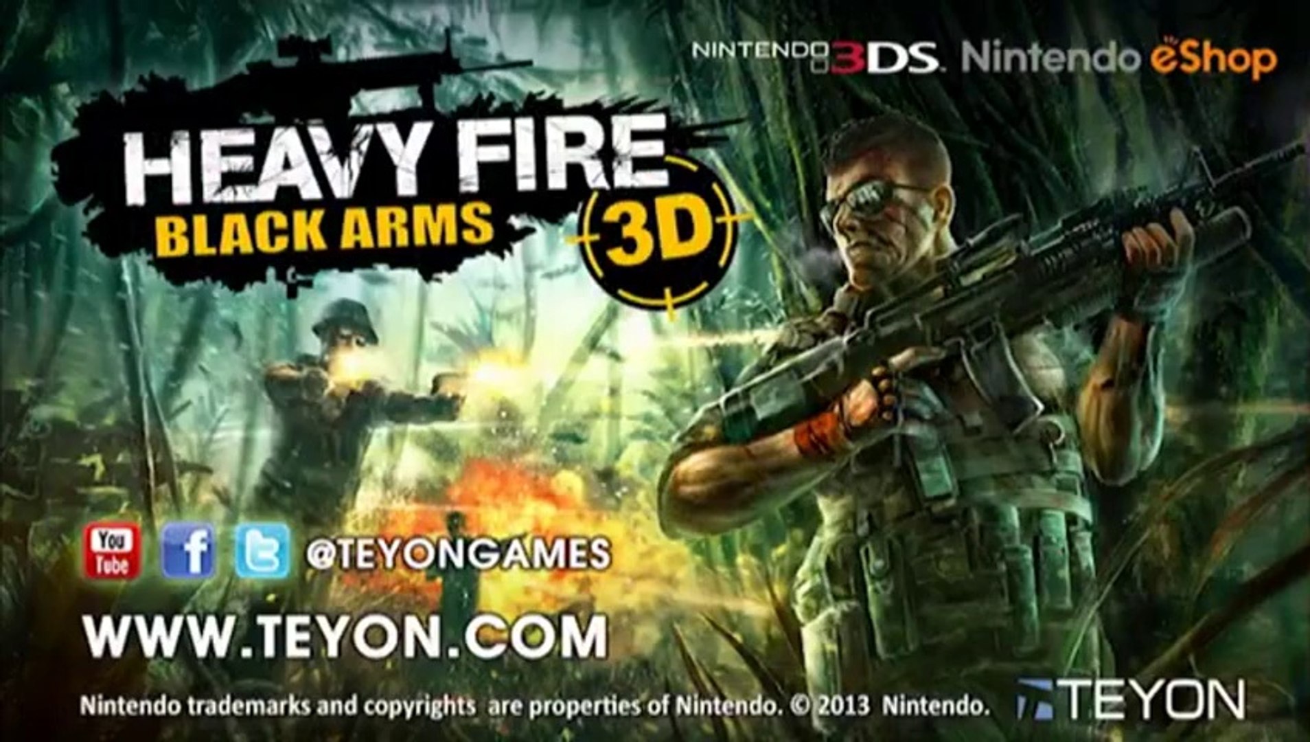 Heavy Fire : Black Arms 3D - Trailer d'annonce - Vidéo Dailymotion