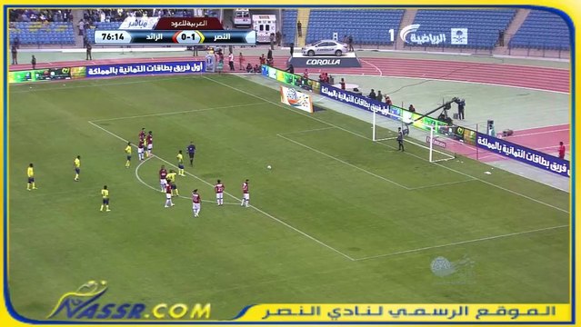 هدف ابراهيم غالب على الرائد دوري عبداللطيف جميل