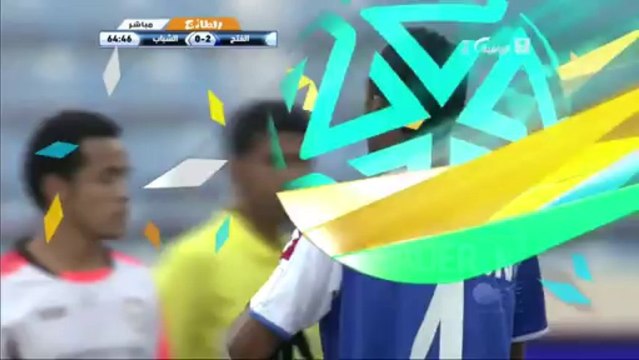 هدف الفتح الثاني من التون جوزيه (بلنتي) في الشباب - الفتح 2-1 الشباب - دوري جميل 10/01/2014 HD