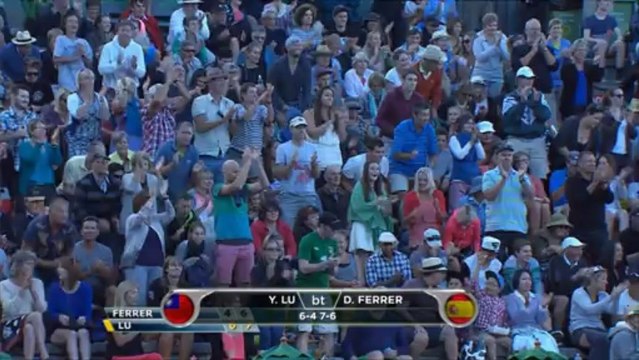 Lu v Ferrer - ATP Auckland, SF