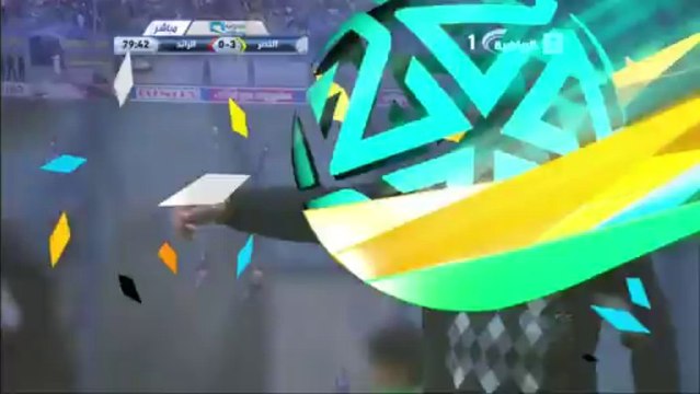 هدف النصر الثالث من عماد الحوسني (2) في الرائد - النصر 3-0 الرائد - دوري جميل 10/01/2014 HD