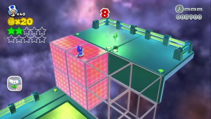 Super Mario 3D World - Monde Bowser - Griffes à l'air dans la maison mystère