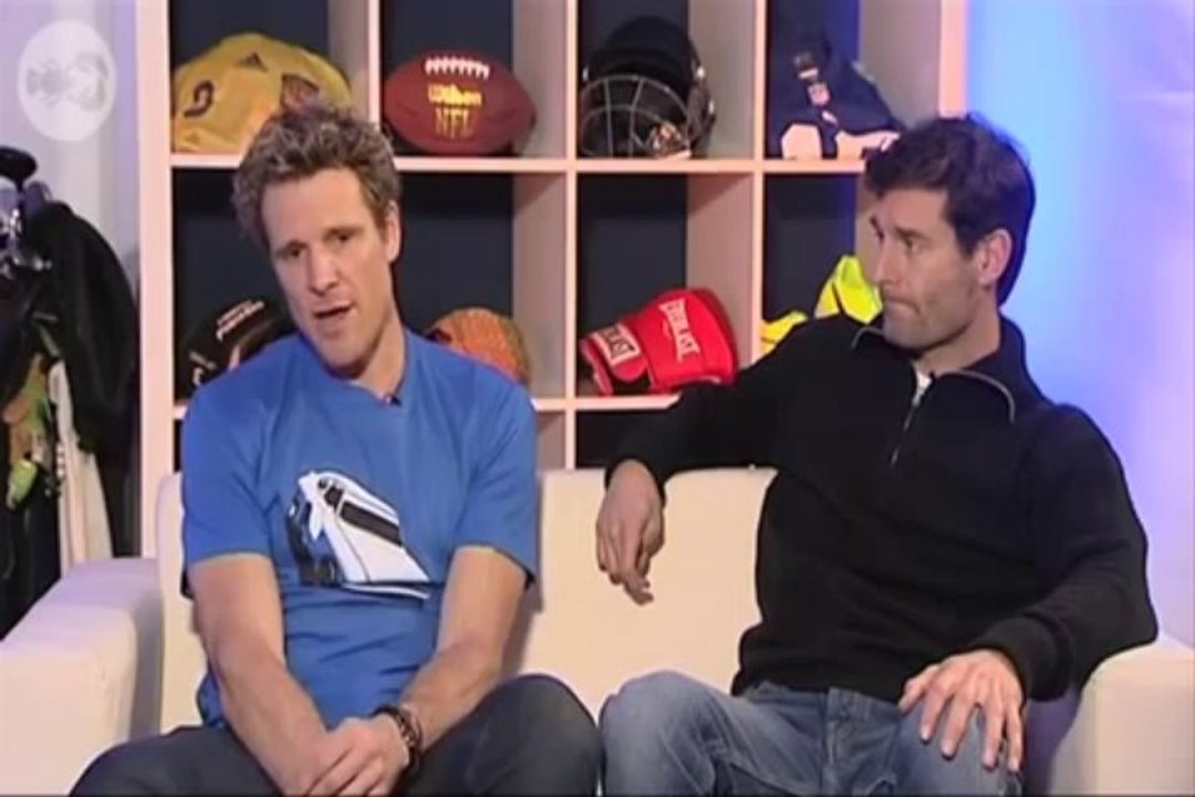 Sportlobster TV: Webber & Cracknell Discuss The Michael Schumacher Accident -