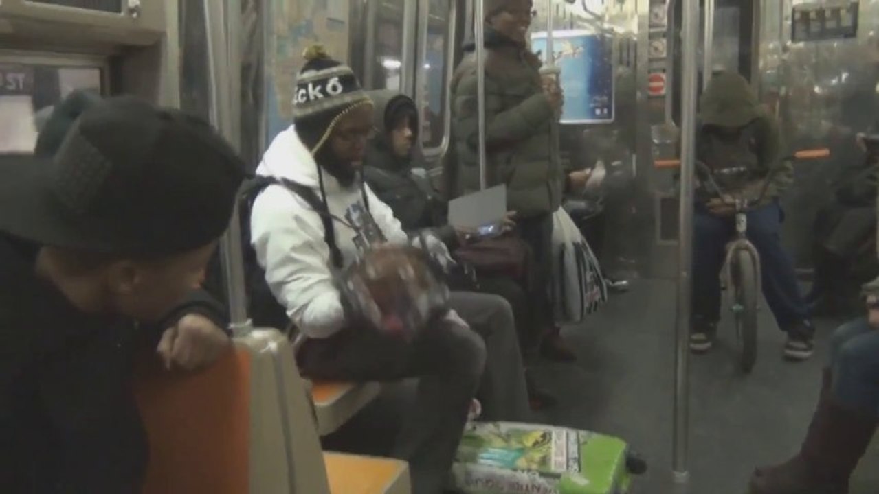 Smooth Ventriloquist Picks Up Girls On The Subway