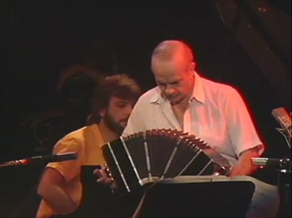 ASTOR PIAZZOLLA at Montreal 1984 (0:59)