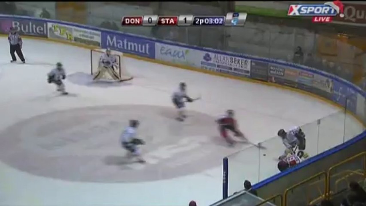 Донбасс - Ставангер Ойлерз гол Коларж (Пиганович) 10.01.14