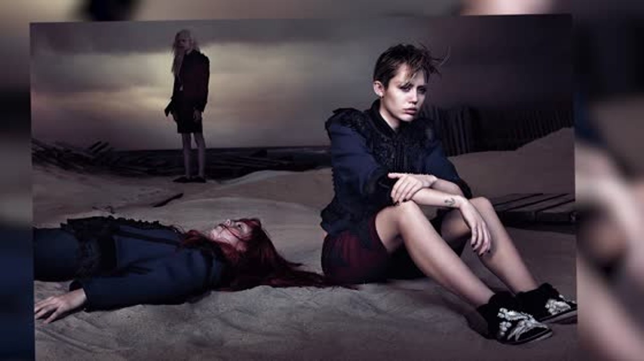 Miley cyrus modelt für marc jacobs