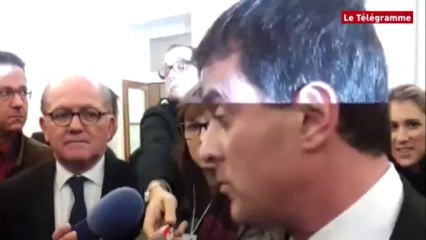 Pontivy. Le plaidoyer de Valls pour plus de simplification