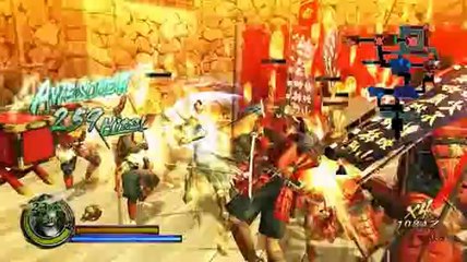 Sengoku Basara Samurai Heroes - Gameplay Date (anglais)