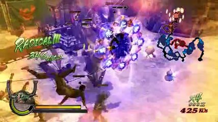 Sengoku Basara Samurai Heroes - Gameplay Honda