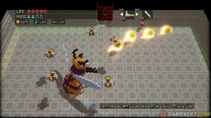 3D Dot Game Heroes - La grosse abeille