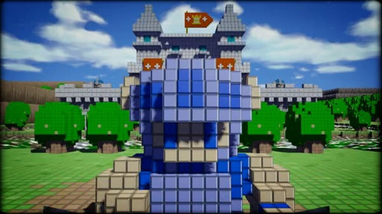 3D Dot Game Heroes - 3D Old Spice Hero