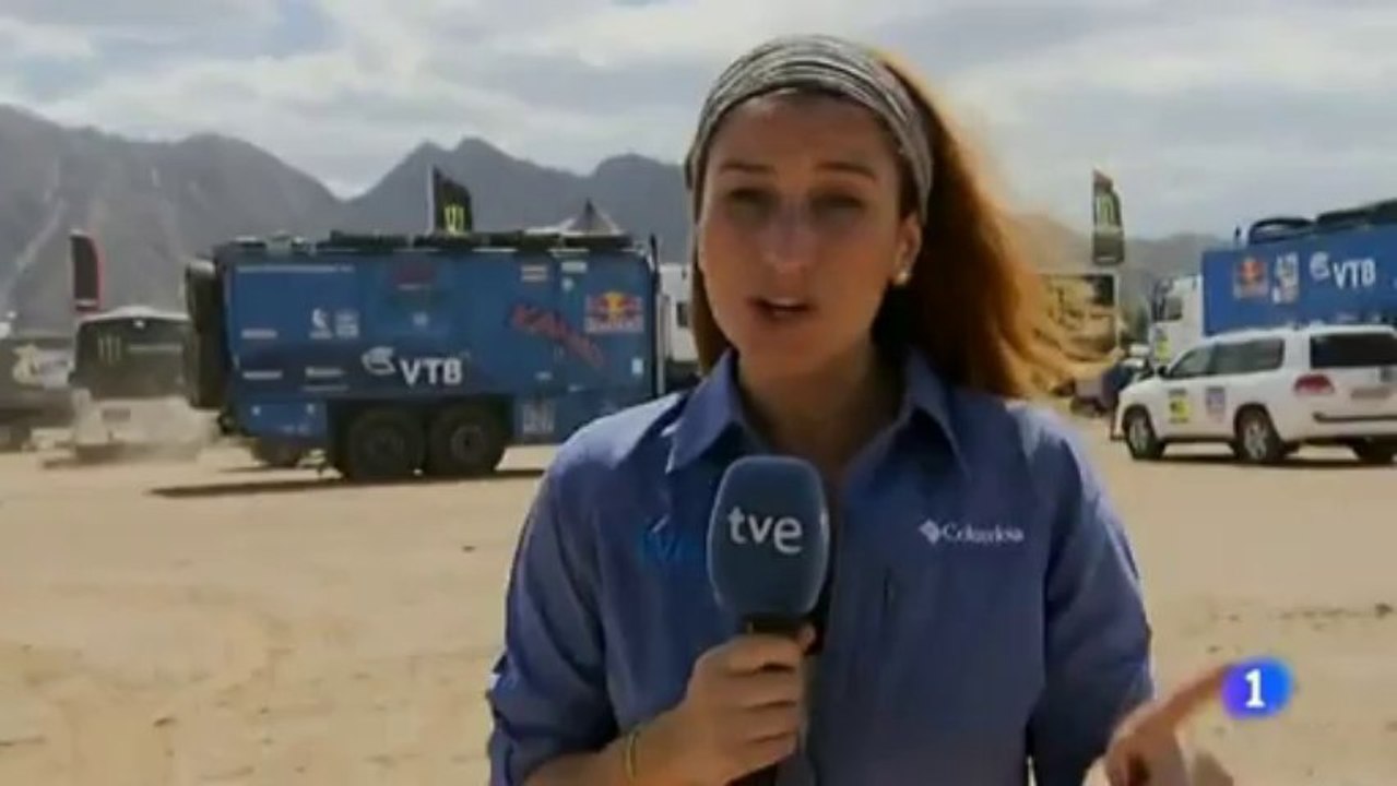 La dura vida del camionero en el Dakar