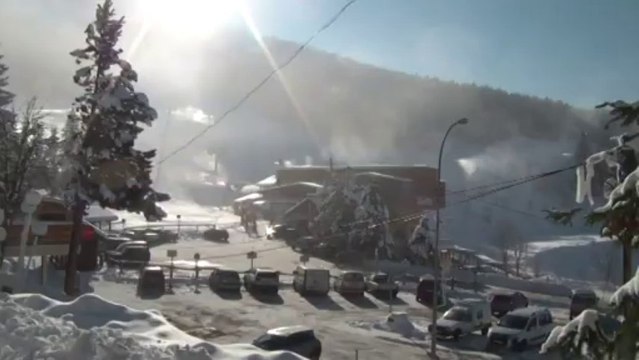 canons à neige en fonction villard de lans 1 er déc 2013
