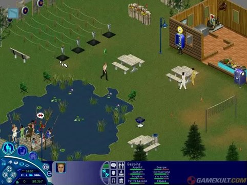 Les Sims : En vacances - Détente en pleine air