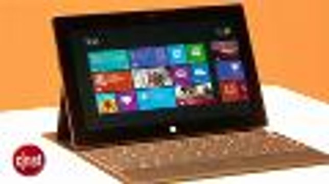 Tablette Microsoft Surface sous Windows 8