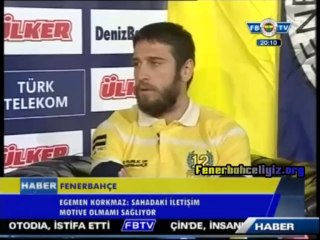 Egemen Korkmaz: Takım içindeki arkadaşlık bize şampiyonluğu getirecek