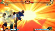 Street Fighter IV - Abel serre Chun Li dans un coin