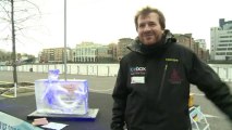 Londres accueille un festival de sculptures sur glace