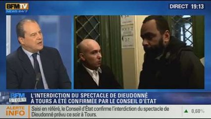 Download Video: BFM Story: le Conseil d’Etat a confirmé l’interdiction du spectacle de Dieudonné à Tours - 10/01