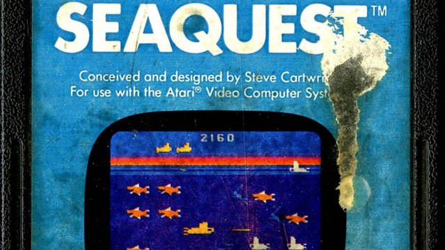 Classic Game Room - SEAQUEST review for Atari 2600