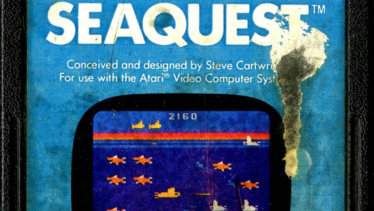 Classic Game Room - SEAQUEST review for Atari 2600