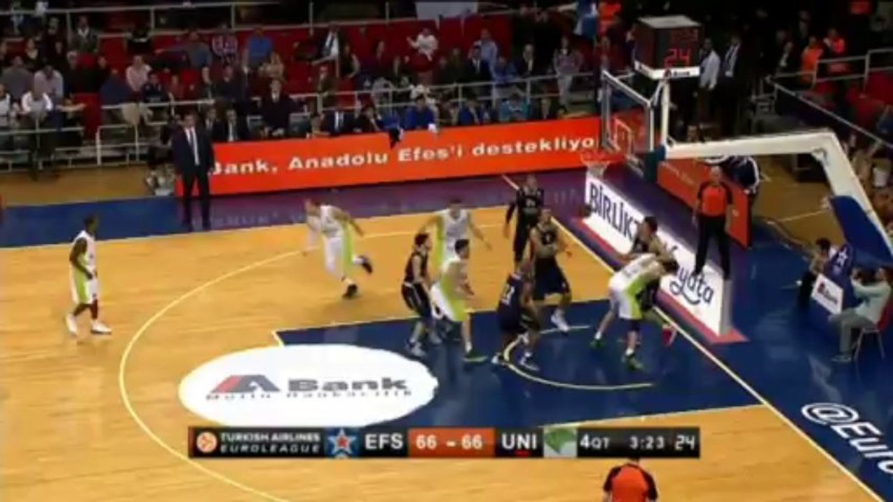 Highlights: Anadolu Efes Istanbul-Unicaja Malaga