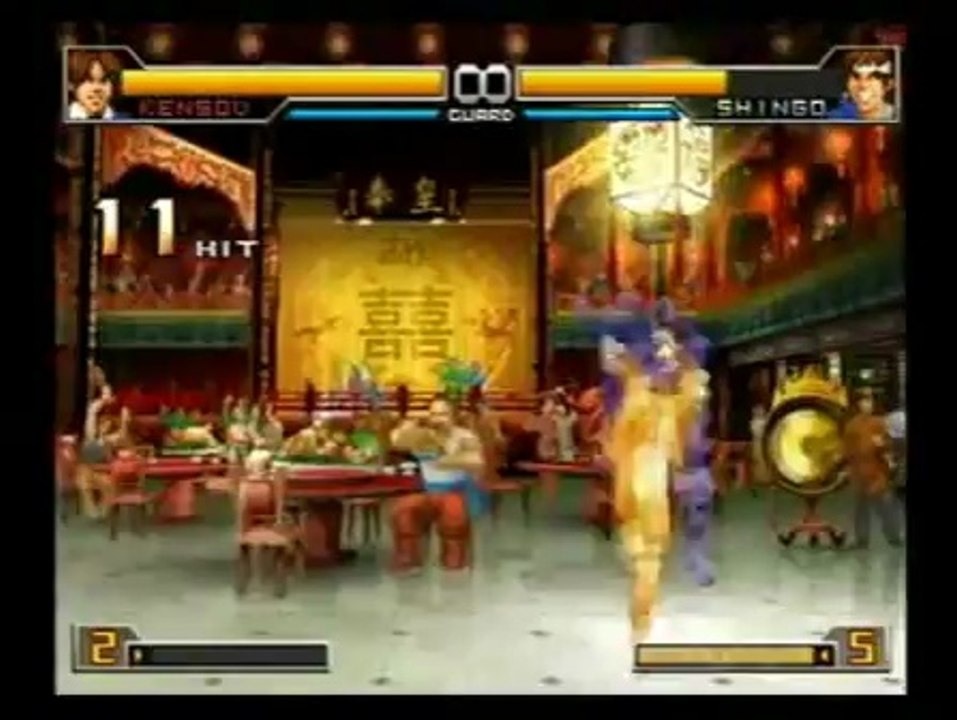 The King of Fighters 2002 : Unlimited Match - Secret Character Basic Combo #1